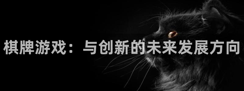 庄闲游戏app：棋牌游戏：与创新的未来发展方向