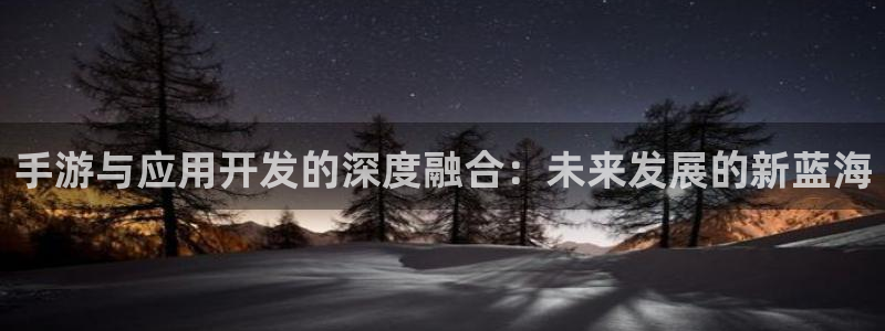 庄闲玩法澳门：手游与应用开发的深度融合：未来发展的新蓝海